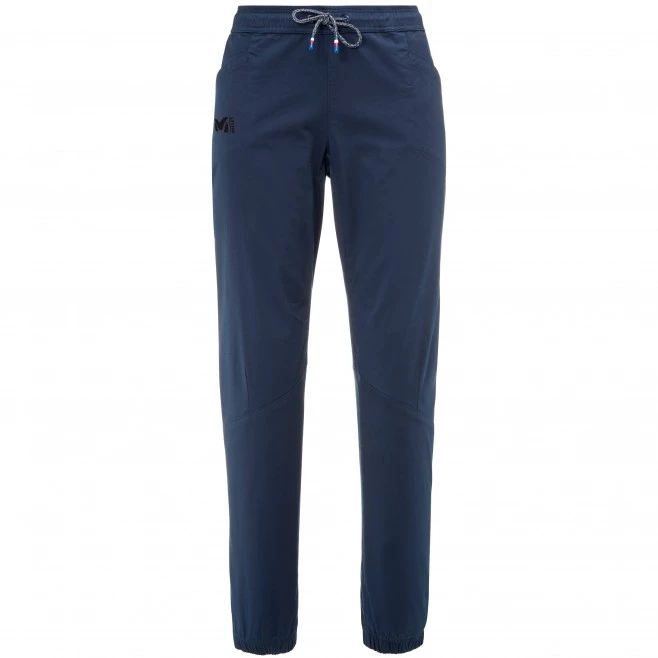 Pantalon de trekking bleu marine pour femme DIVINO STRETCH PANT W 1 Pantalon de trekking bleu marine pour femme DIVINO STRETCH PANT W