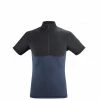 Tee-Shirt bleu marine pour homme TRILOGY FRAGMENT ZIP SS M