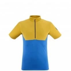 Tee-Shirt bleu pour homme TRILOGY FRAGMENT ZIP SS M