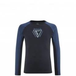 Tee-Shirt noir pour homme TRILOGY FRAGMENT TS LS M