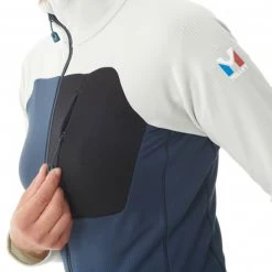Polaire technique bleu marine pour femme TRILOGY LIGHTGRID -Vêtements et Equipements Soldes miv8978 9172 3 micro polaire femme bleu marine tri lgrid jkt w saphir dawn 5
