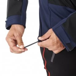 Veste noire pour homme TRILOGY V ICON INFIN JKT M -Vêtements et Equipements Soldes miv9007 9036 5 veste coupe vent homme bleu marine trilogy v icon infin jkt m 6 2