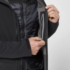 Veste softshell noire pour homme K ABSOLUTE SHIELD -Vêtements et Equipements Soldes miv9017 0247 3 k abso shie j m black noir 5