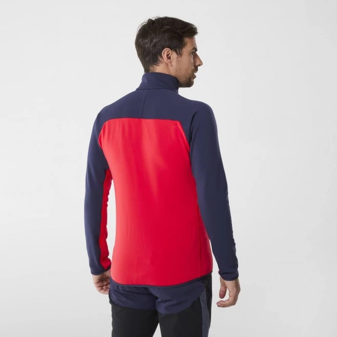 Polaire en Polartec® rouge pour homme FUSION POWER 3 Polaire en Polartec® rouge pour homme FUSION POWER – Image 3