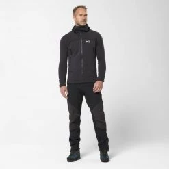 Polaire en Polartec® noire pour homme FUSION GRID -Vêtements et Equipements Soldes miv9024 0247 5 fusion grid h m black noir 5