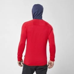 Polaire en Polartec® rouge pour homme FUSION GRID -Vêtements et Equipements Soldes miv9024 8083 2 fusion grid h m rouge saphir 5
