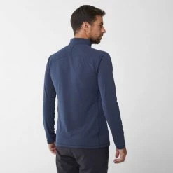 Tee-Shirt marron pour homme MORPHO ZIP LS M -Vêtements et Equipements Soldes miv9025 7317 2 morpho zip ls m saphir 1