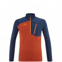 Tee-Shirt marron pour homme MORPHO ZIP LS M