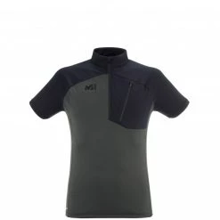 Tee-Shirt gris pour homme MORPHO ZIP SS M