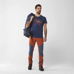 Tee-Shirt kaki pour homme ROCK POINT TS SS M -Vêtements et Equipements Soldes miv9027 7317 4 rock point ss m saphir 1 1