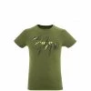 Tee-Shirt kaki pour homme ROCK POINT TS SS M