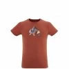 Tee-Shirt marron pour homme SUMMIT BOARD TS SS M