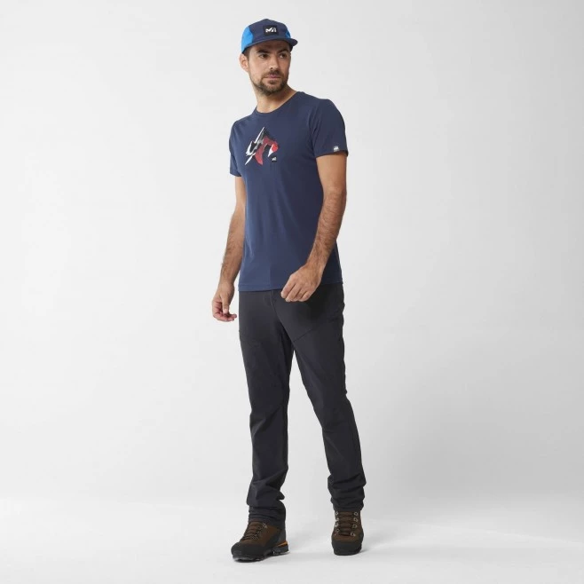 Tee-Shirt bleu marine pour homme SUMMIT BOARD TS SS M 5 Tee-Shirt bleu marine pour homme SUMMIT BOARD TS SS M – Image 5