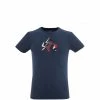 Tee-Shirt bleu marine pour homme SUMMIT BOARD TS SS M