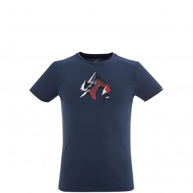 Tee-Shirt bleu marine pour homme SUMMIT BOARD TS SS M 1 Tee-Shirt bleu marine pour homme SUMMIT BOARD TS SS M