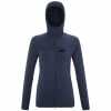 Polaire en Polartec® bleu marine pour femme FUSION GRID