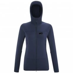 Polaire en Polartec® bleu marine pour femme FUSION GRID