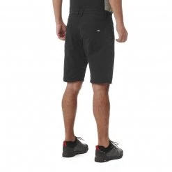 Short kaki pour homme CARBON LIGHT SHORT M -Vêtements et Equipements Soldes miv9043 0247 2 short homme noir carbon light short m 1