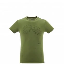 Tee-Shirt kaki pour homme BLURRY MOUNTAINS TS SS M
