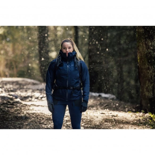 Veste GORE-TEX bleu marine pour femme GRANDS MONTETS II 4 Veste GORE-TEX bleu marine pour femme GRANDS MONTETS II – Image 4