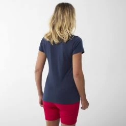 Tee-Shirt bleu marine pour femme STONE HARMONY TS SS W -Vêtements et Equipements Soldes miv9076 7317 2 stone hrny ts w saphir 1