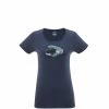 Tee-Shirt bleu marine pour femme STONE HARMONY TS SS W