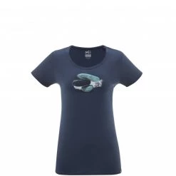 Tee-Shirt bleu marine pour femme STONE HARMONY TS SS W