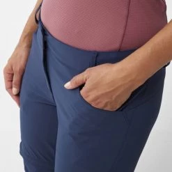 Pantalon de trekking bleu marine pour femme TREKKER STR ZIPOFF P III W -Vêtements et Equipements Soldes miv9080 7317 3 trek str zo p w saphir 1 1