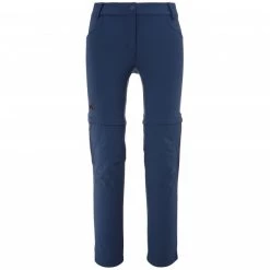 Pantalon de trekking bleu marine pour femme TREKKER STR ZIPOFF P III W
