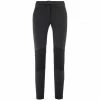 Pantalon stretch de trekking noir pour femme TREKKER