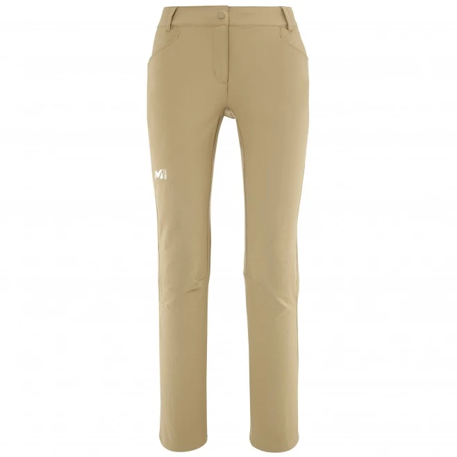 Pantalon de trekking beige pour femme TREKKER STRETCH PANT III W 1 Pantalon de trekking beige pour femme TREKKER STRETCH PANT III W