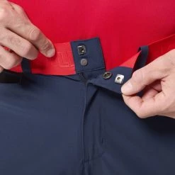 Short de randonnée bleu marine pour homme ONEGA STRETCH SHORT II M -Vêtements et Equipements Soldes miv9114 9036 5 onega str sh m saphir noir 1 2