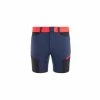Short de randonnée bleu marine pour homme ONEGA STRETCH SHORT II M