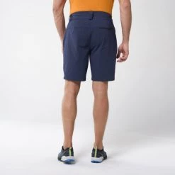 Short de randonnée kaki pour homme TREKKER STR SHORT III M -Vêtements et Equipements Soldes miv9115 7317 2 trekker short m saphir 1