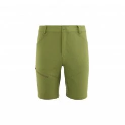 Short de randonnée kaki pour homme TREKKER STR SHORT III M