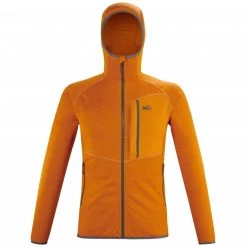 Polaire chaude orange pour homme LOKKA HOODIE II M