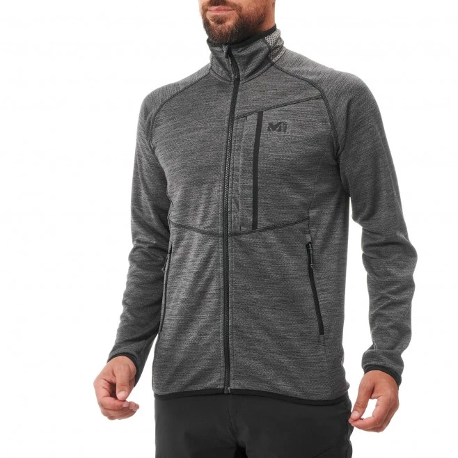 Polaire chaude noire pour homme LOKKA II 2 Polaire chaude noire pour homme LOKKA II – Image 2