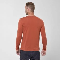 Tee-Shirt en coton biologique bleu marine pour homme LOOP -Vêtements et Equipements Soldes miv9162 4104 2 loop ts m rust 2