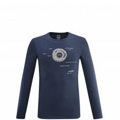 Tee-Shirt en coton biologique bleu marine pour homme LOOP