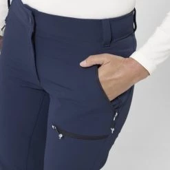 Pantalon déperlant bleu marine pour femme ALL OUTDOOR II -Vêtements et Equipements Soldes miv9172 7317 3 alloutdoor ii w saphir 3