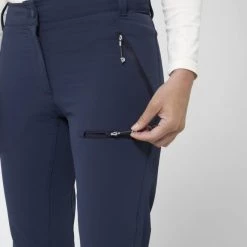 Pantalon déperlant bleu marine pour femme ALL OUTDOOR II -Vêtements et Equipements Soldes miv9172 7317 4 alloutdoor ii w saphir 3