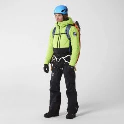 Doudoune très chaude noire pour homme TRILOGY EDGE AIR -Vêtements et Equipements Soldes miv9184 6219 1 t edge air j m noir acid green