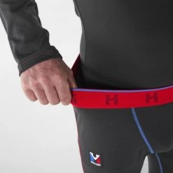 Collant thermorégulant noir pour homme TRILOGY WOOL -Vêtements et Equipements Soldes miv9188 0247 4 tri wool pt m black noir