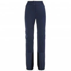 Pantalon de ski de randonnée bleu marine pour femme GEILO SHIELD II
