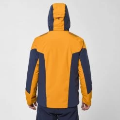 Veste de ski bleue pour homme SNOWBASIN -Vêtements et Equipements Soldes miv9214 9588 2 snowbasin jkt m saphir kumquat 3