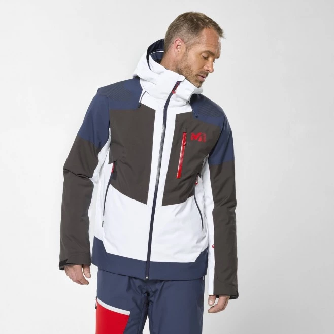 Veste imperméable - Homme - Blanc TELLURIDE JKT M 3 Veste imperméable - Homme - Blanc TELLURIDE JKT M – Image 3