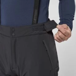 Pantalon de ski noir pour homme SNOWBASIN -Vêtements et Equipements Soldes miv9220 0247 4 snowbasin pt m black noir 3