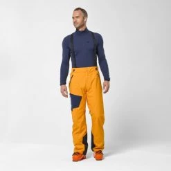 Pantalon de ski orange pour homme TELLURIDE -Vêtements et Equipements Soldes miv9222 9411 1 telluride pt m kumquat 4