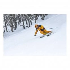 Pantalon de ski orange pour homme TELLURIDE -Vêtements et Equipements Soldes miv9222 9411 11 telluride pt m kumquat 1