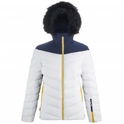 Veste imperméable - Femme - Blanc RUBY MOUNTAIN JKT W